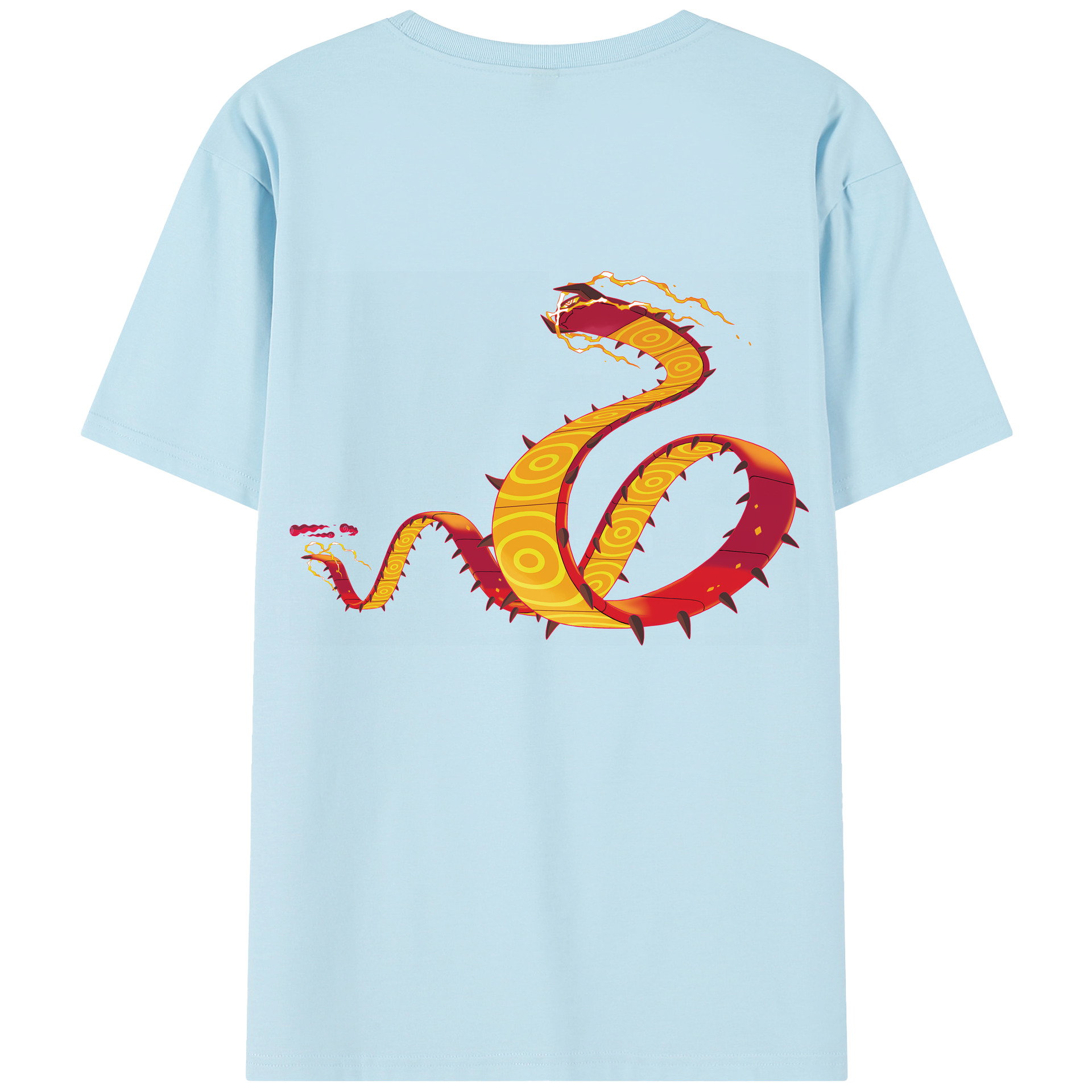 （画像用） ポケットモンスター Pokémon 綿100％半袖Tシャツ（背面プリント）